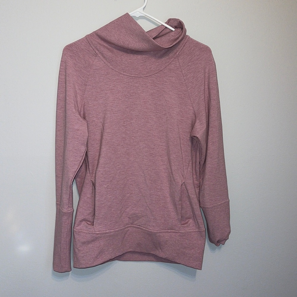 Lululemon cowl neck sweatshirt- size 4/6